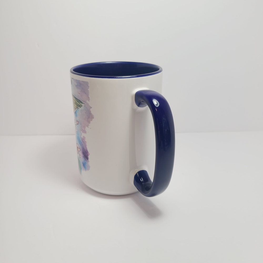 Hummingbird Watercolor Mug by Angie Bryan - Picture 6 of 8